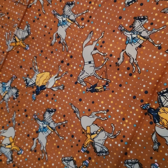 Equestrian Bandana Cowgirl Scarf Cowgirl Bandana Cowboy Elegant English Saddle - Picture 9 of 13